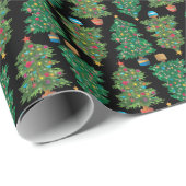 Kerstboom Cadeaupapier (Rol Hoek)
