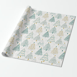 Kerstboom Cadeaupapier