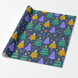 kerstboom cadeaupapier