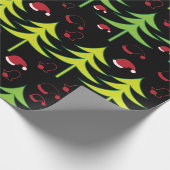 kerstboom cadeaupapier (Hoek)