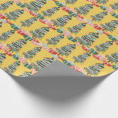 kerstboom cadeaupapier (Hoek)