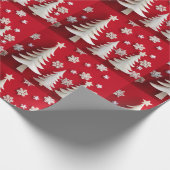 kerstboom cadeaupapier (Hoek)