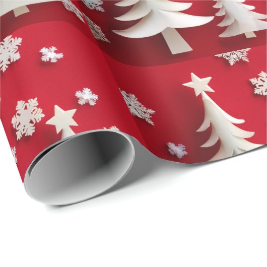 kerstboom cadeaupapier (Rol Hoek)