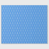  kerstboom cadeaupapier (Vlak)