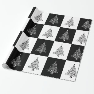 kerstboom cadeaupapier