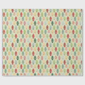 kerstboom cadeaupapier (Vlak)