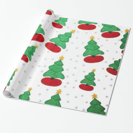 kerstboom cadeaupapier