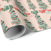 kerstboom cadeaupapier (Rol Hoek)