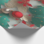 kerstboom cadeaupapier (Hoek)