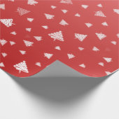 kerstboom cadeaupapier (Hoek)