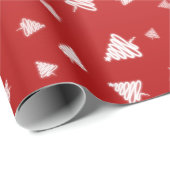 kerstboom cadeaupapier (Rol Hoek)