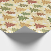 kerstboom cadeaupapier (Hoek)