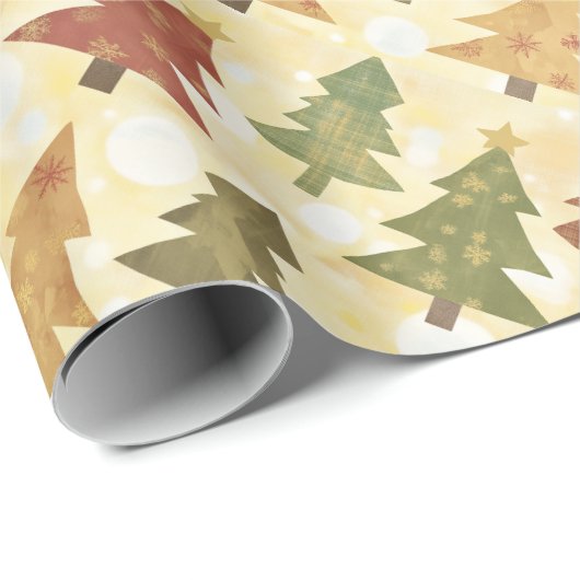 kerstboom cadeaupapier (Rol Hoek)
