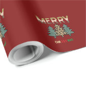 Kerstboom Cadeaupapier (Rol Hoek)