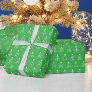  kerstboom cadeaupapier