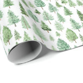 Kerstboom & Cadeaupatroon Inpakpapier (Rol Hoek)