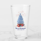 Kerstboom Cadeaus Herten Glazen Bekers (Achterkant)