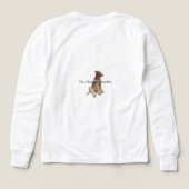 Kerstboom & Cadeaus Kinderen T-shirt met lange mou (Achterkant)
