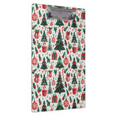 Kerstboom, cadeaus, suikerriet klembord (Rechts)