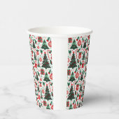 Kerstboom, cadeaus, suikerriet papieren bekers (Rechts)