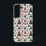 Kerstboom, cadeaus, suikerriet samsung galaxy hoesje<br><div class="desc">klassiek patroon</div>
