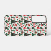 Kerstboom, cadeaus, suikerriet samsung galaxy hoesje (Achterkant horizontaal)