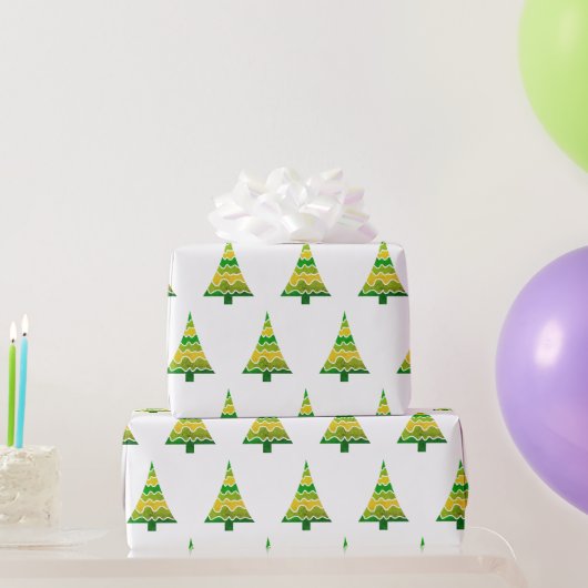 Kerstboom cadeauverpakking cadeaupapier (Feestgeschenken)