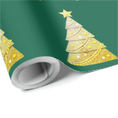Kerstboom cadeauverpakking cadeaupapier (Rol Hoek)