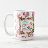 Kerstboom Cake Keramische Mok (Links)