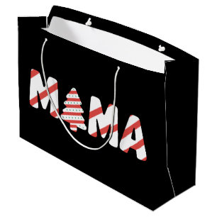 Kerstboom Cake Overeenkomstige Familie Feest Mama Groot Cadeauzakje