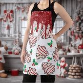 Kerstboom Cake Schort