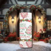 Kerstboom Cake Thermische Bekerglas Thermosbeker