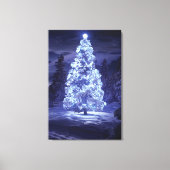 kerstboom canvas afdruk (Voorkant)