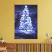 kerstboom canvas afdruk (Insitu (Woonkamer))