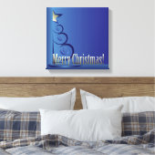 kerstboom canvas afdruk (Insitu (Slaapkamer))