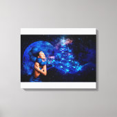 kerstboom canvas afdruk (Voorkant)