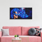 kerstboom canvas afdruk (Insitu (Woonkamer))