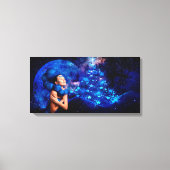 kerstboom canvas afdruk (Voorkant)