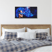 kerstboom canvas afdruk (Insitu (Slaapkamer))