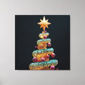 kerstboom canvas afdruk (Voorkant)