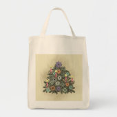 Kerstboom - Canvas tas, kerstzak Tote Bag (Voorkant)