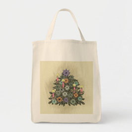 Kerstboom - Canvas tas, kerstzak Tote Bag