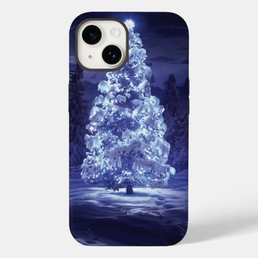 kerstboom Case-Mate iPhone case (Achterkant)