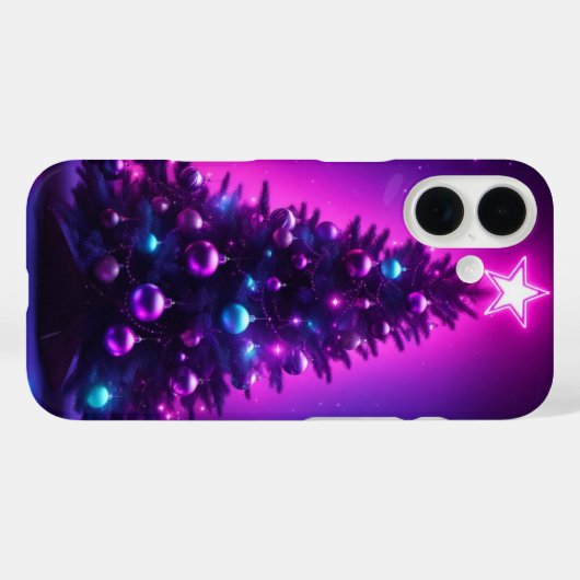 Kerstboom Case-Mate iPhone Case (Achterkant (horizontaal))