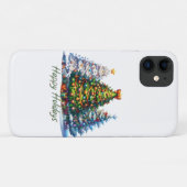 kerstboom Case-Mate iPhone case (Achterkant (horizontaal))