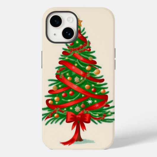 kerstboom Case-Mate iPhone case (Achterkant)