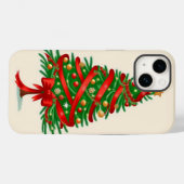 kerstboom Case-Mate iPhone case (Achterkant (horizontaal))