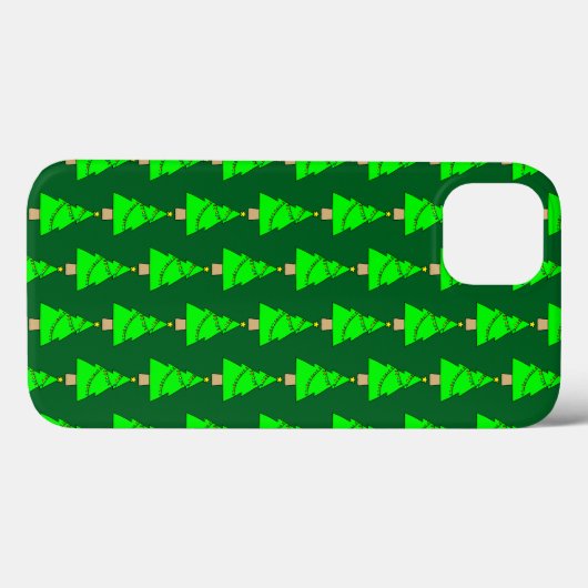 Kerstboom Case-Mate iPhone Case (Achterkant (horizontaal))