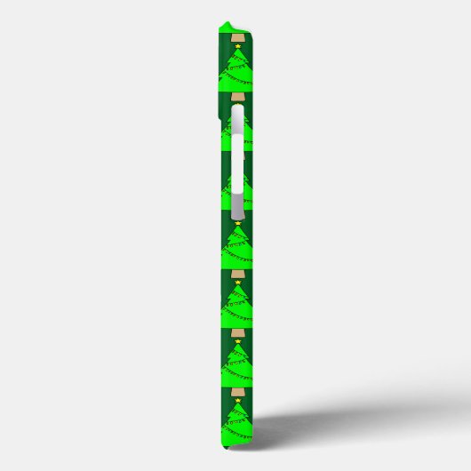 Kerstboom Case-Mate iPhone Case (Achterkant / Links)
