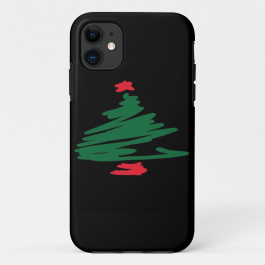 kerstboom Case-Mate iPhone case (Achterkant)